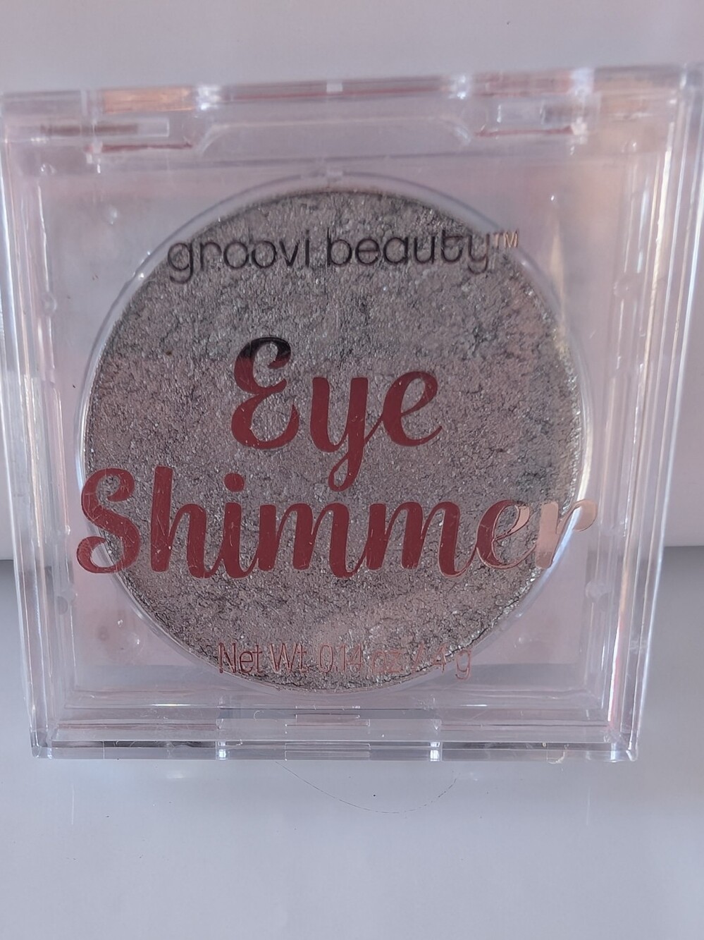 Eye Shimmer Pressed Eyeshadow — Silver Shimmer
